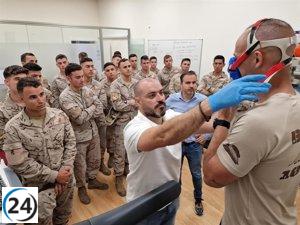 UCAM investiga para mejorar la preparación física militar.