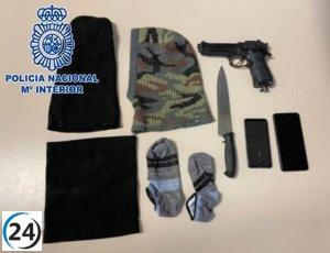 Dos ladrones detenidos por robar supermercado y gasolinera en Murcia.