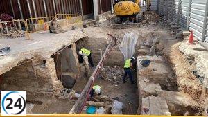 Descubren más secciones de la muralla y antemuralla islámica en Santa Eulalia, Murcia.