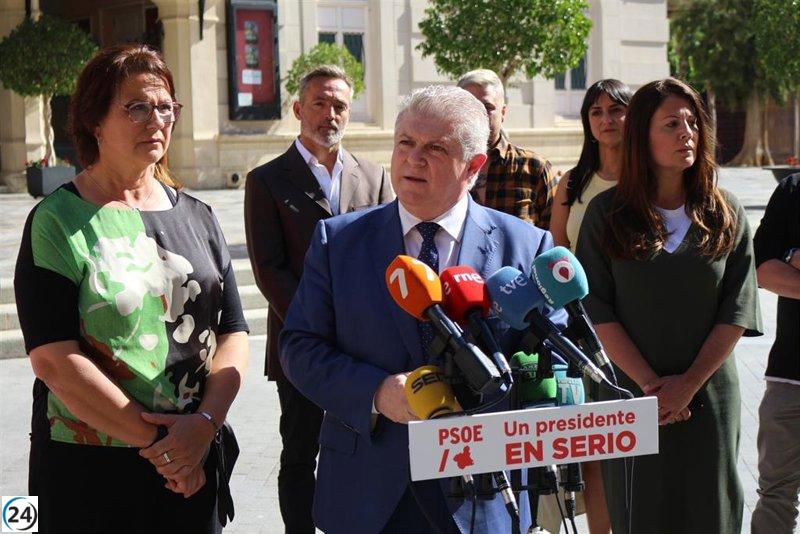 Vélez (PSRM) promete apoyo al sector cultural con la Ley y Plan Estratégico.