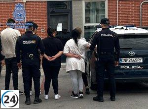Cinco ladrones arrestados tras persecución de 70 km en la A-7.