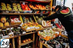 El comercio minorista de la Región de Murcia registra un aumento del 8,1% en las ventas de marzo, situándose en el décimo lugar a nivel nacional.