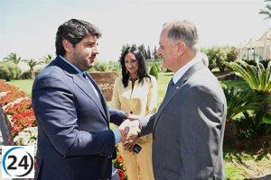 Murcia recibe 350 millones menos al año que la media de las CCAA y 700 millones menos que Cantabria, según López Miras.