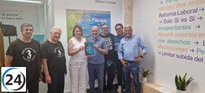 Tres partidos de izquierda adoptan el Decálogo en Defensa del Mar Menor.