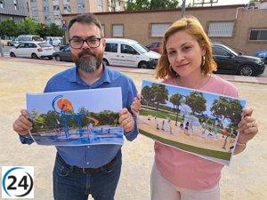 Podemos, IU-Verdes y Alianza Verde proponen parques de agua sostenibles para combatir el calor en barrios y pedanías.