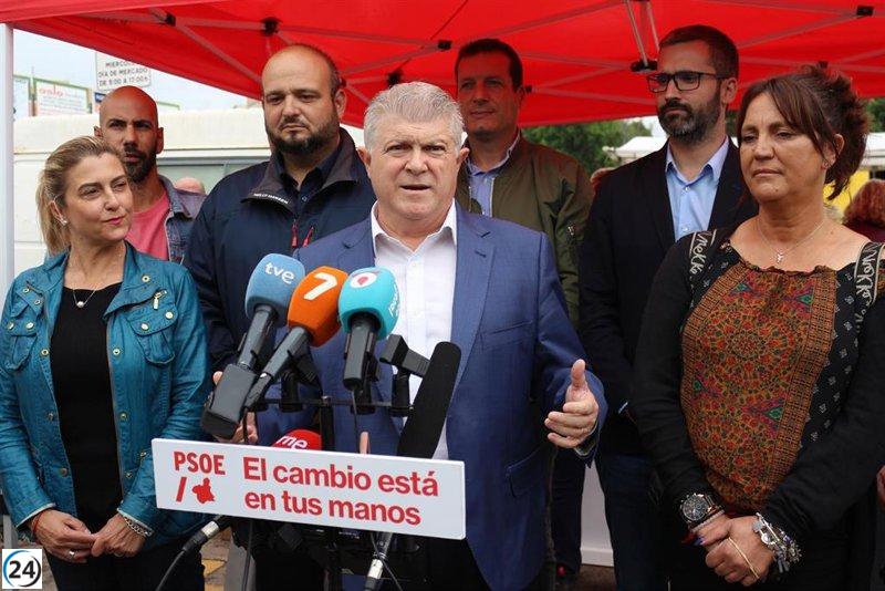Vélez del PSOE se compromete a operar Rosell al 100%.