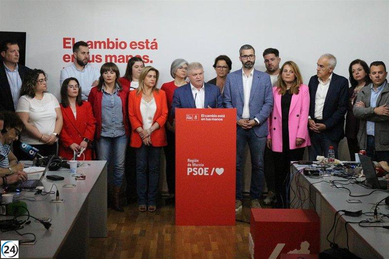 López Miras deja ayuntamientos en manos de la ultraderecha con sus pactos vergonzosos, según Pepe Vélez (PSRM).