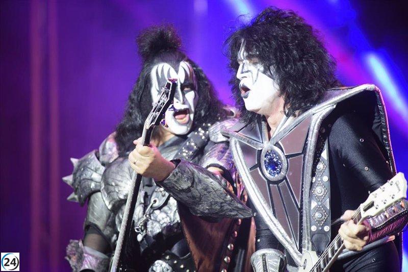 Kiss cierra II Rock Imperium de Cartagena con éxito.