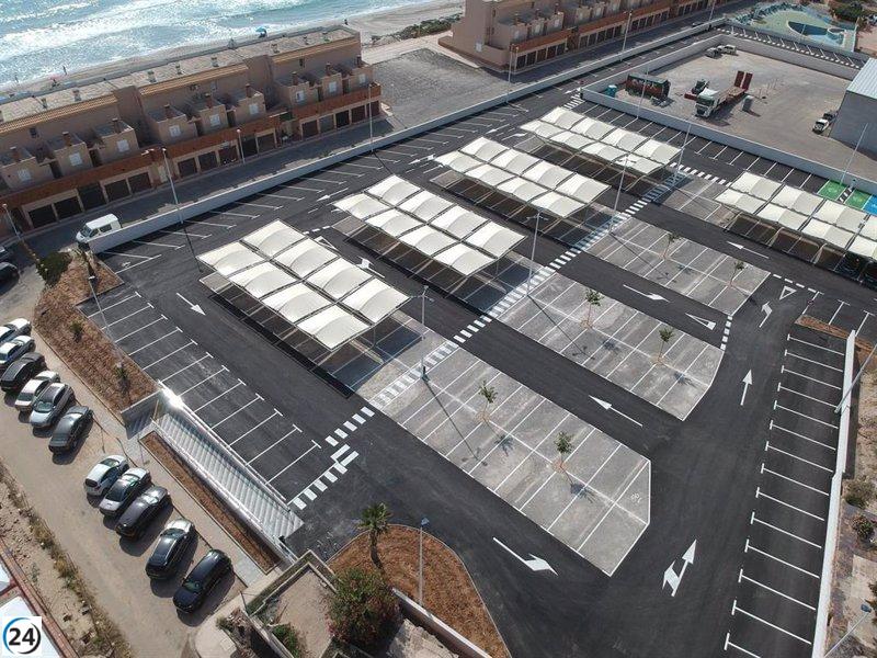 Inauguran en La Manga aparcamiento gratuito con 279 plazas.