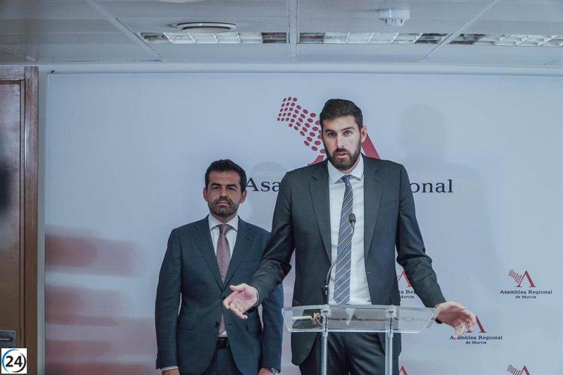 Acusaciones de VOX a López Miras por fracaso de investidura debido a 