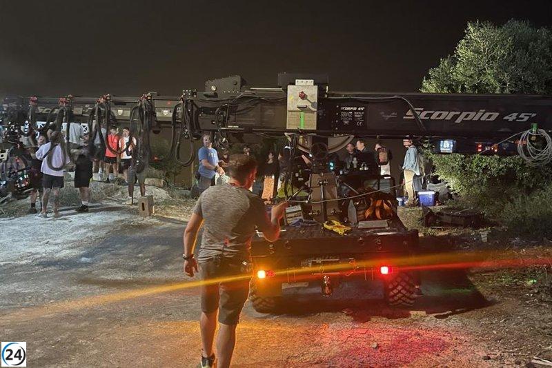 El actor Tom Hardy, famoso por su papel en 'Venom', filma en Cartagena para una superproducción de Marvel.