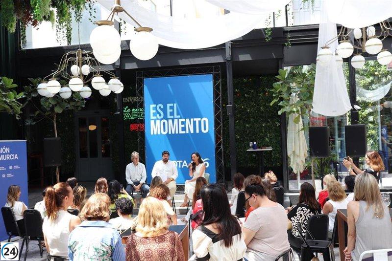 López Miras destaca educación gratuita de 0 a 3 años como compromiso del PP para la conciliación