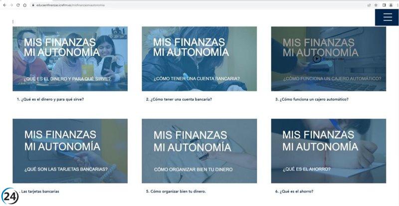 El Gobierno regional incrementa el alcance del programa de educación financiera para personas con discapacidad intelectual.