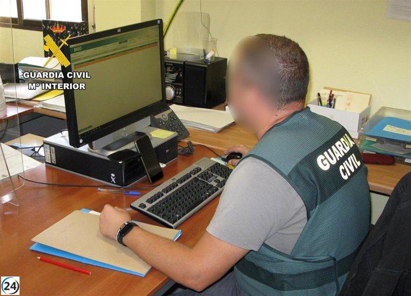 La Guardia Civil indaga a dos individuos tras atropellar a un ciclista y acusarlo de causar daños en San Pedro.