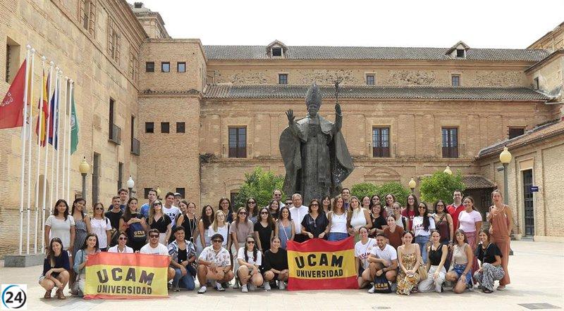 Cien voluntarios de la UCAM se dirigen a la Jornada Mundial de la Juventud en Lisboa