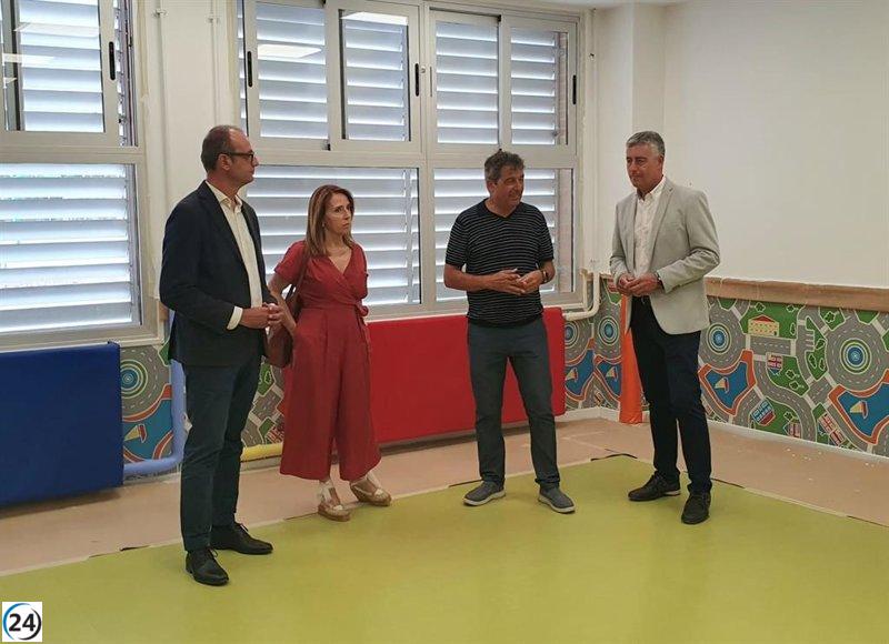 Educación realiza mejoras en 66 escuelas públicas para adaptar aulas de 2 años.