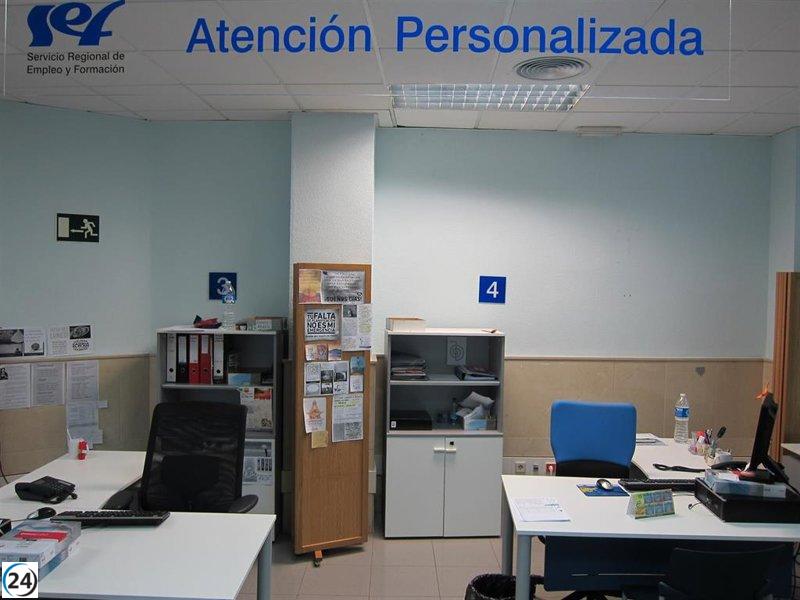 El desempleo disminuye un 7,4% en la Región de Murcia en el segundo trimestre de 2023.