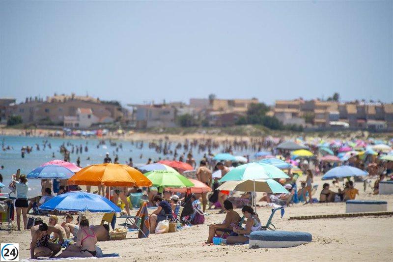 La Costa Cálida registra aumento en ocupación turística en julio en comparación con el año anterior.