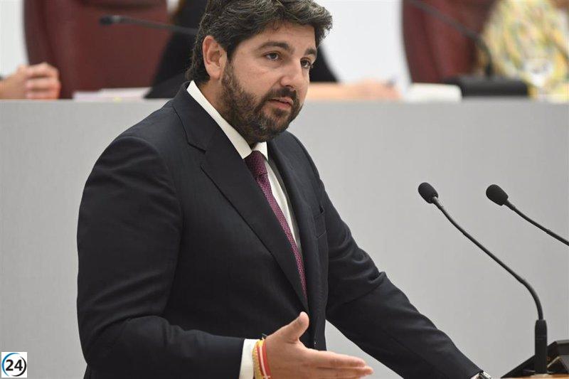 López Miras invita a Vox a unirse al Gobierno regional para evitar nuevas elecciones