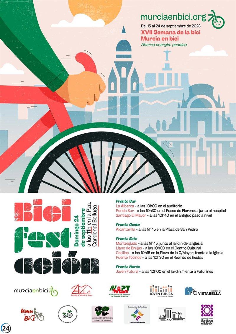 'Murcia en Bici' exige un enfoque sostenible y responsable para la movilidad en la región.