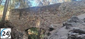 Mejoras laborales aseguran la protección duradera del Acueducto del Cerrillar en el Parque Regional de El Valle y Carrascoy.