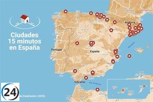 Gran parte de la población española se encuentra a una distancia de más de 15 minutos a pie o en bicicleta de servicios esenciales como colegios, revela un estudio.