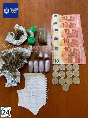 Tres individuos detenidos en San José de la Vega por transporte de drogas en una bandolera
