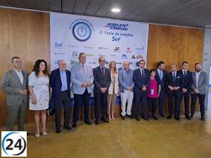 Gran éxito de asistencia en la II Feria de Empleo del SEF con 3.000 interesados en las oportunidades del mercado laboral