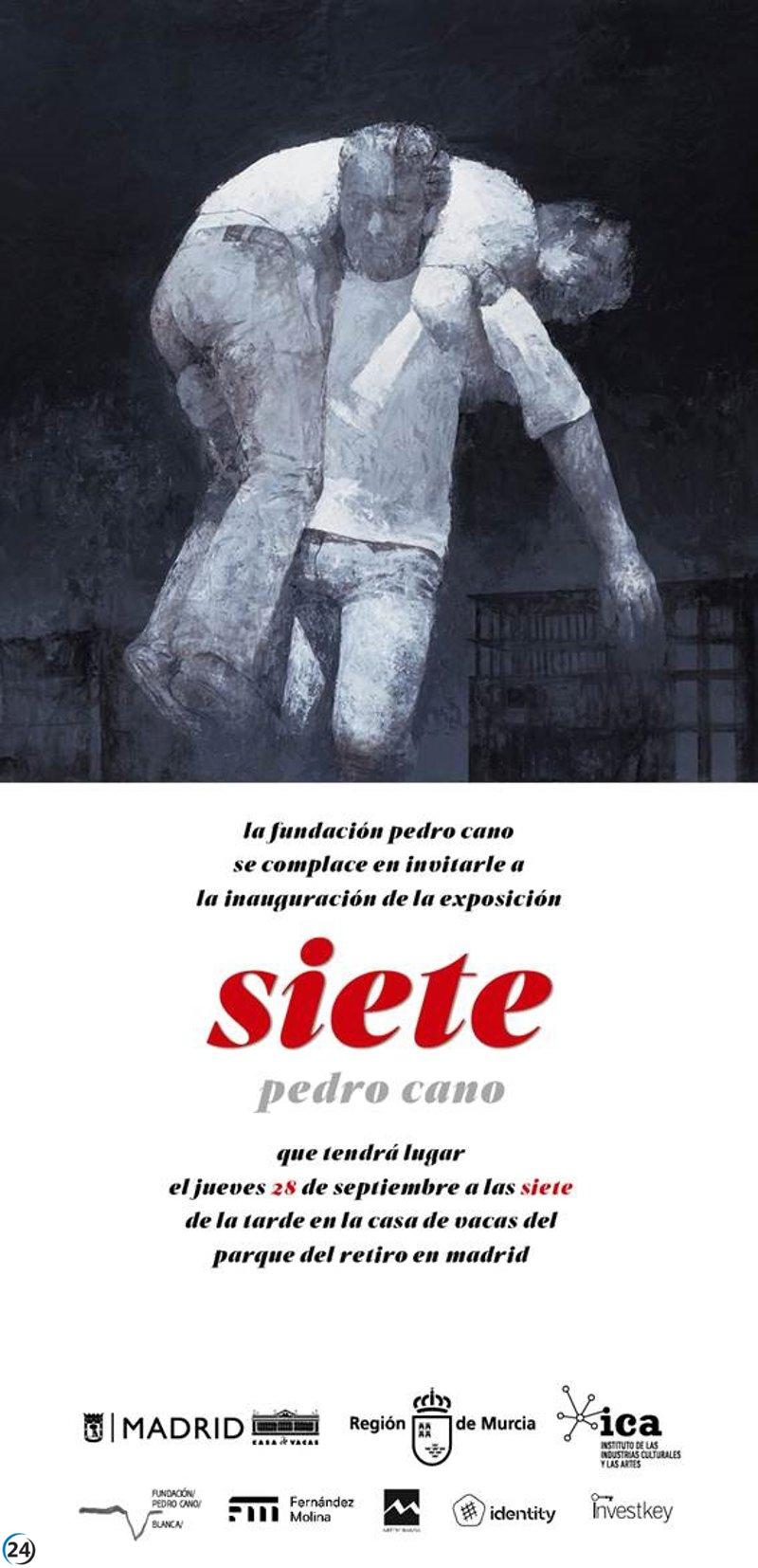 El aclamado artista Pedro Cano trae su exposición 'SIETE' a la capital española.