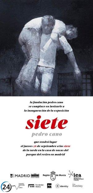 El aclamado artista Pedro Cano trae su exposición 'SIETE' a la capital española.