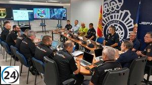 La Policía Nacional activa plan de seguridad para la cumbre de la UE en Murcia.