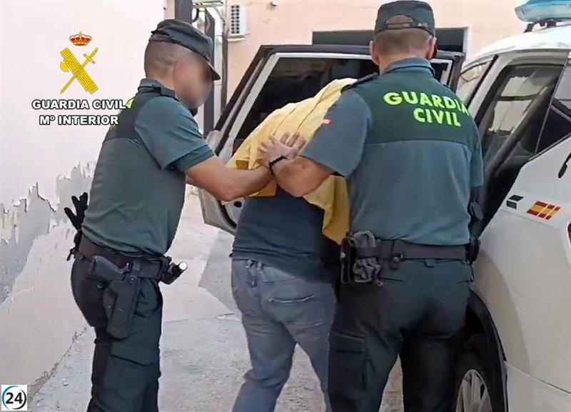 Detención de dos autores de violento robo a anciana en Cieza por parte de la Guardia Civil