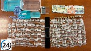 Redada policial termina con 5 arrestos en punto de venta de drogas en el barrio murciano de El Carmen