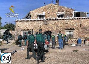Arrestado por herir a guardias civiles en Lorca al embestir con un todoterreno el vehículo oficial