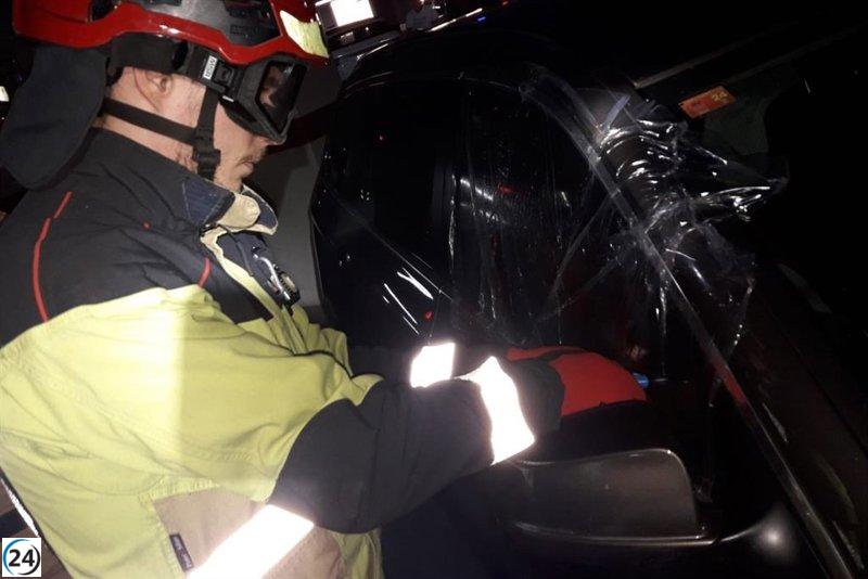 Bebé atrapado en coche en Cartagena (Murcia) es rescatado por Servicios de Emergencias
