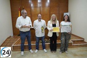 Artista murciana Nora Gallego galardonada por Hefame en el prestigioso Certamen Nacional de Pintura Rápida