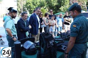 La Guardia Civil muestra su fuerza humana y tecnológica en honor a su Patrona