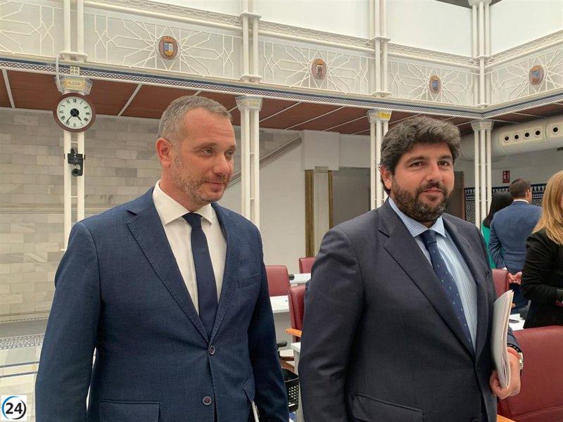 López Miras anuncia recurso inmediato al TC contra la amnistía tras su aprobación.