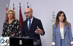 El Pleno da luz verde final al presupuesto municipal de Murcia para 2023.