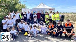 Aliados conservadores limpian medio ambiente sacando 500 kg de desperdicios del río Segura