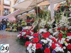 Las flores preferidas por los murcianos en el Día de Todos los Santos