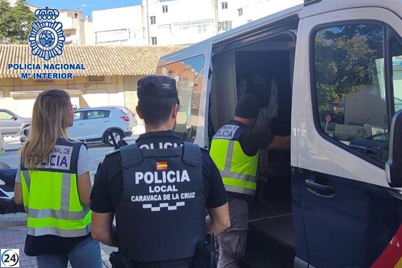 4 personas arrestadas por abuso laboral y agresión sexual a una empleada en Caravaca y Cieza