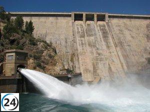 Los embalses de la cuenca del Segura sufren una considerable pérdida de agua en solo una semana.
