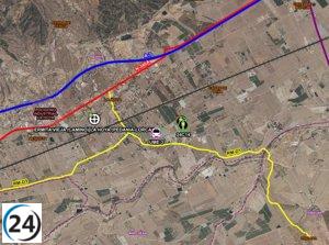 Accidente en La Hoya deja herida a monitora de autobús escolar