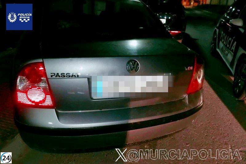 Conducta desenfrenada: Individuo en Murcia bajo investigación por manejar vehículo con tasa de alcohol tres veces superior a la permitida