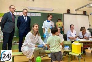 Murciasalud actualiza su web para ofrecer información actualizada sobre el Programa de Vacunaciones.