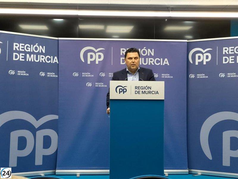 El PPRM liderado por López Miras participará en la protesta contra la amnistía en Madrid este sábado.