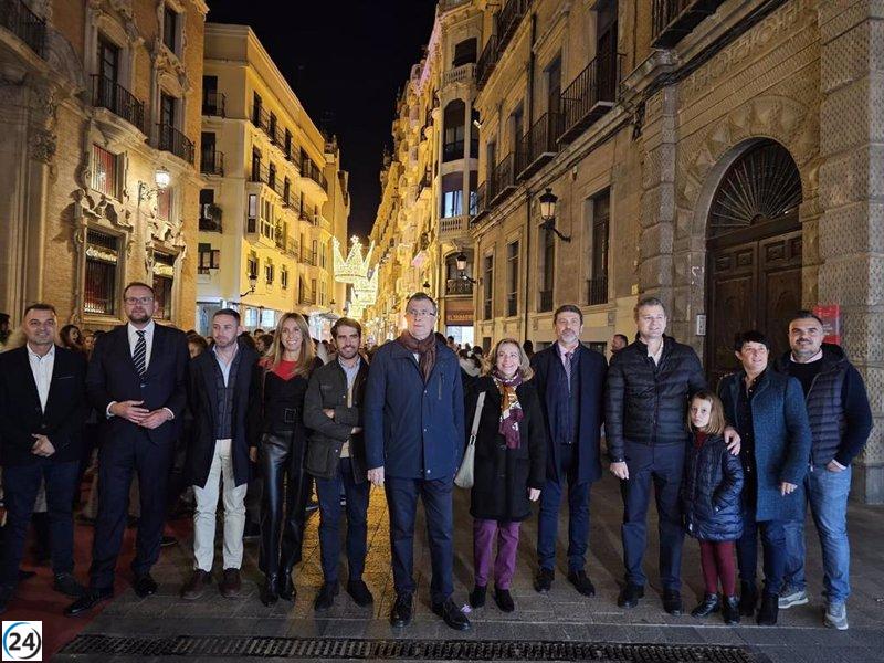Murcia se ilumina para celebrar la llegada de la Navidad