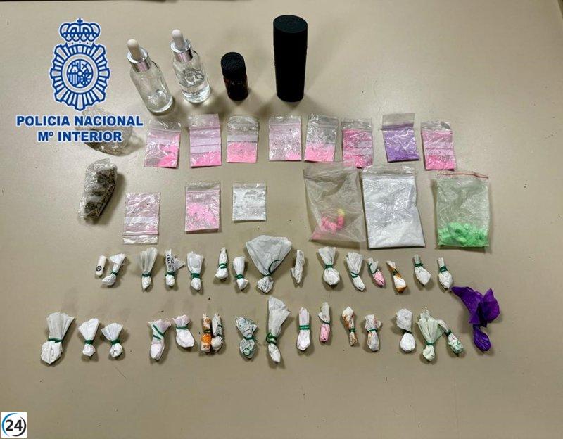Desarticulada banda de narcotráfico en Murcia: 5 detenidos en club nocturno.