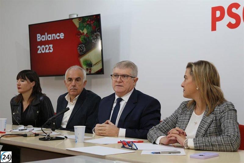 Vélez (PSOE) propone transferir los fondos destinados a defender la unidad de España a Cruz Roja.